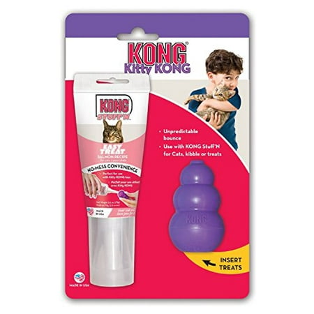 Kong Kitty KONG Cat Toy - Treat Dispensing, Small, Purple