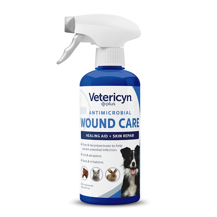 Vetericyn Plus Antimicrobial All Animal Wound & Skin Care - 16 oz