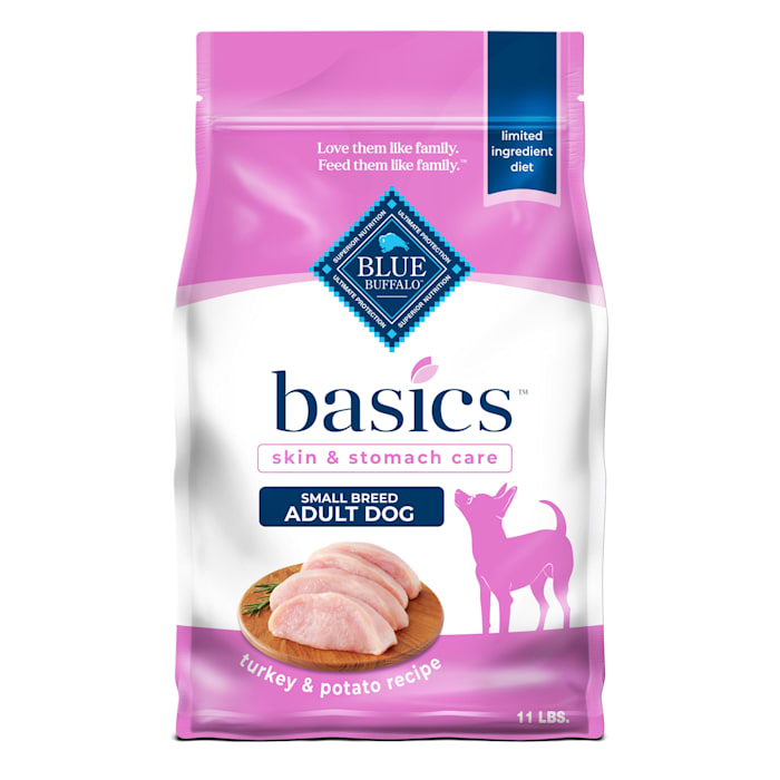 Blue Buffalo Basics Small Breed Turkey & Potato Recipe - 11 lb Bag