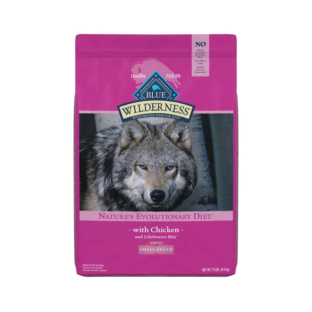 Blue Buffalo Wilderness Chicken Small Breed Adult Dry Dog Food, 4.5 lb