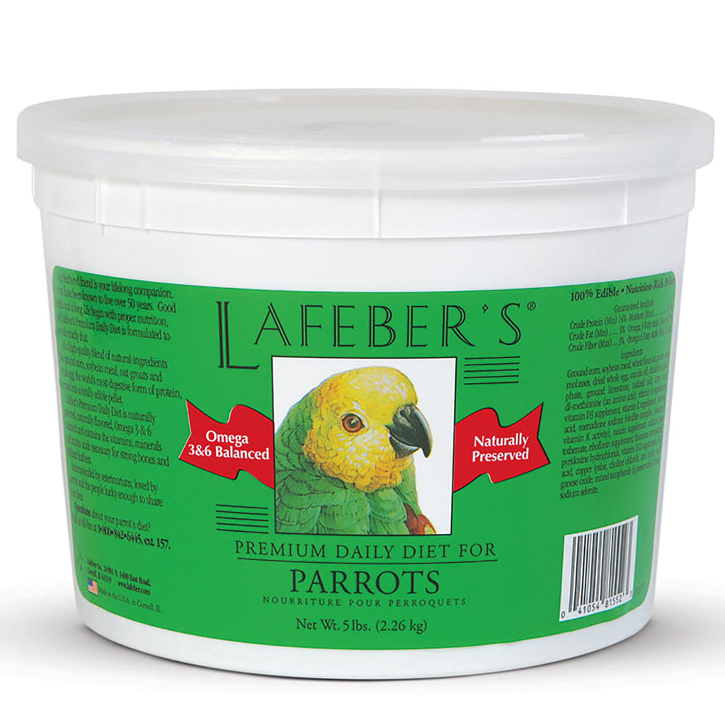 Lafeber s Premium Daily Diet for Parrots  5 Lb