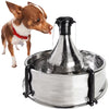 PetSafe Drinkwell 360 Stainless Steel Pet Fountain, 128 oz Multi-Pet Water Dispenser