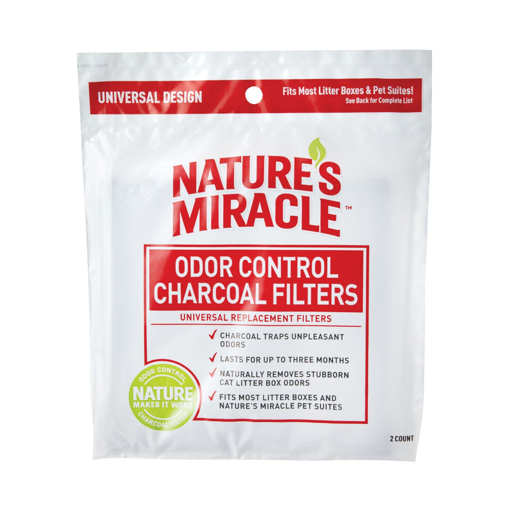 Nature s Miracle Odor Control Charcoal Universal Replacem...