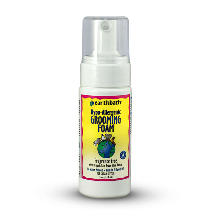 Earthbath Hypo-Allergenic Waterless Cat Foam  4 Ounce