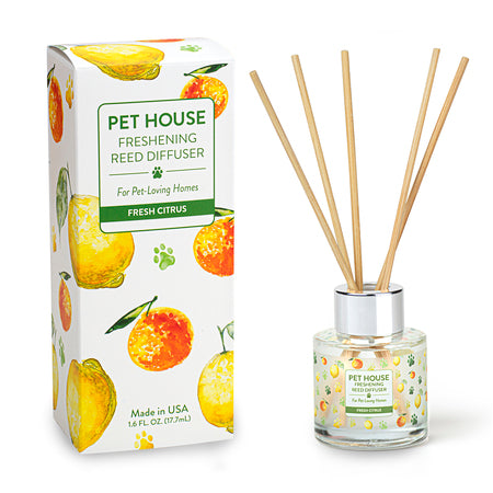 Pet House Reed Diffuser - Lavender Green Tea - 1.6oz - Pet Odor Eliminator