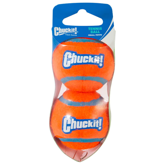 Chuckit! Small Tennis Balls for Dogs - 2 Pack - Launcher Compatible