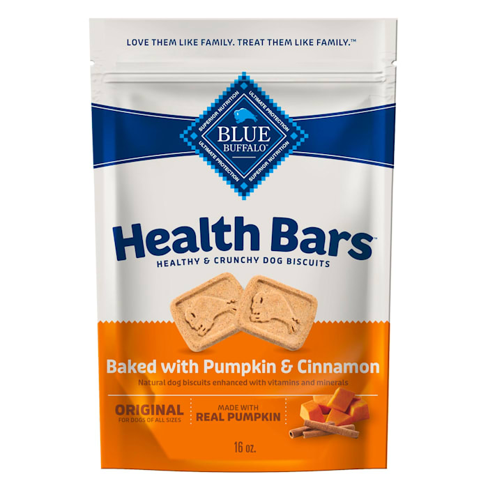 Blue Buffalo Health Bars Dog Treats, Pumpkin & Cinnamon, 16 oz