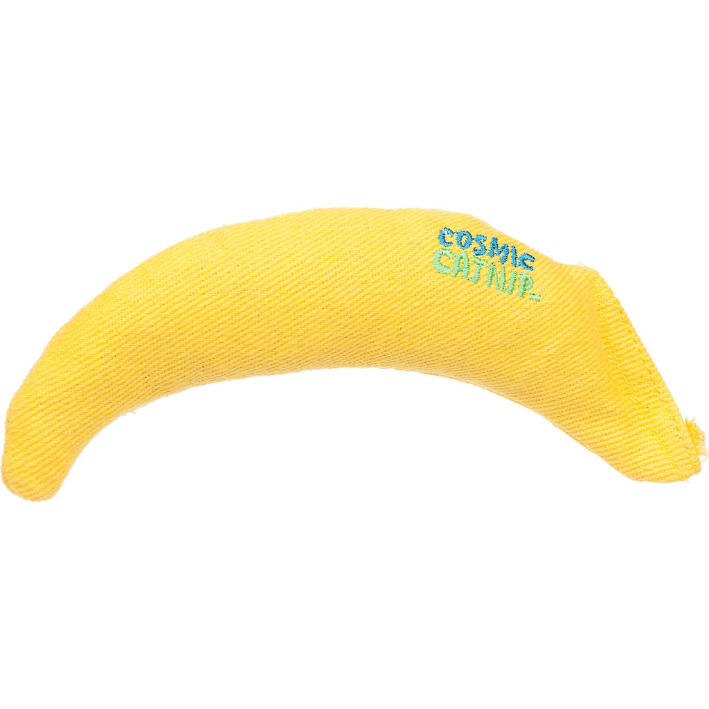 Cosmic Catnip Banana Cat Toy - 100% Catnip Filled - A-Peeling Fun for Cats