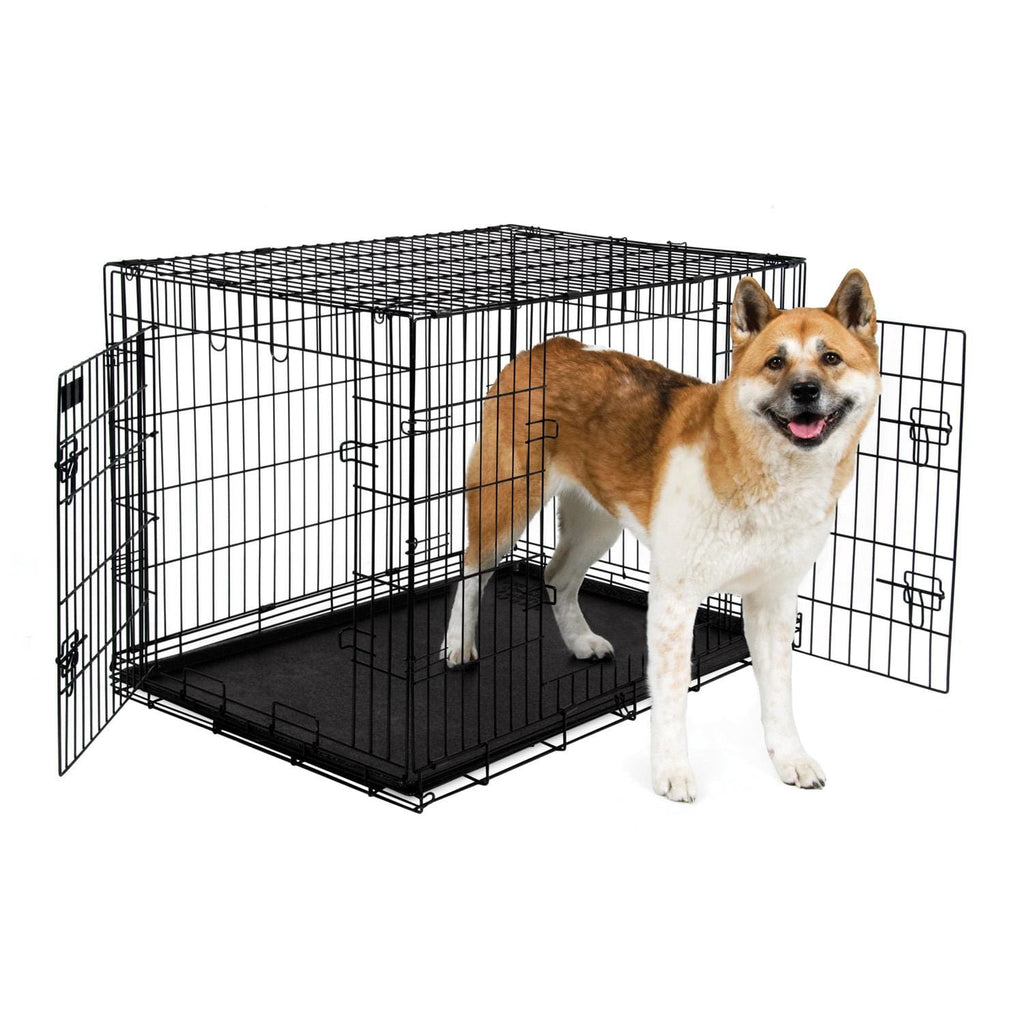 Petmate 2 Door Training Retreat Dog Kennel Black 48in