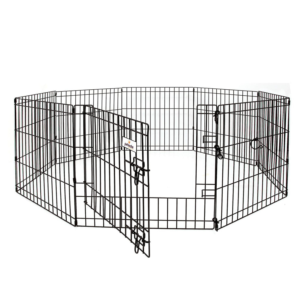 Petmate 24x36" Exercise Pen with Door - 8 Panel Dog Playpen