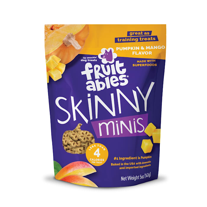 Fruitables Skinny Minis Pumpkin & Mango Flavor Soft Baked Dog Treats - 5 oz
