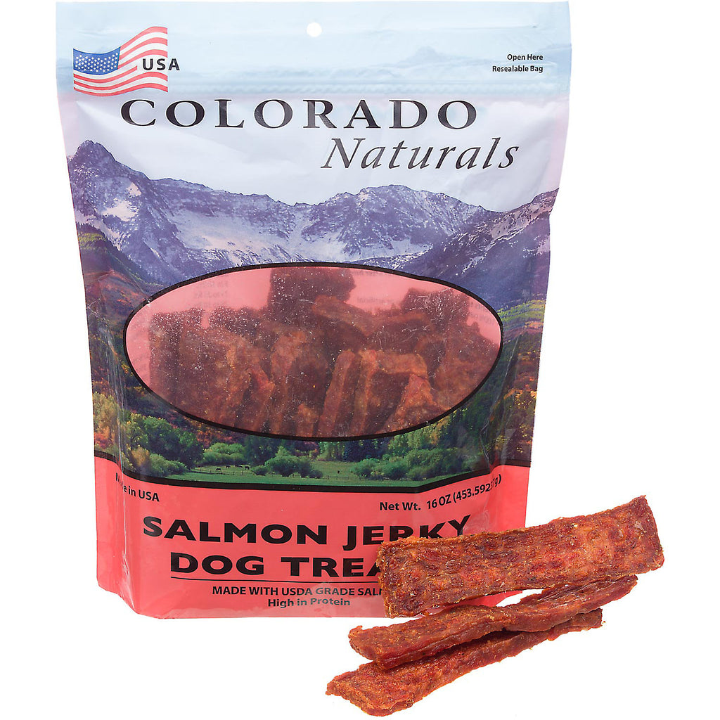 Colorado Naturals Wildly Caught Salmon Jerky 16oz 1 pack
