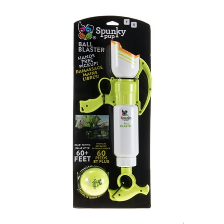 Spunky Pup Tennis Ball Blaster Dog Toy - Launches Up to 20 Meters