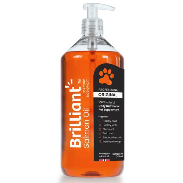 Brilliant 34oz Salmon Oil