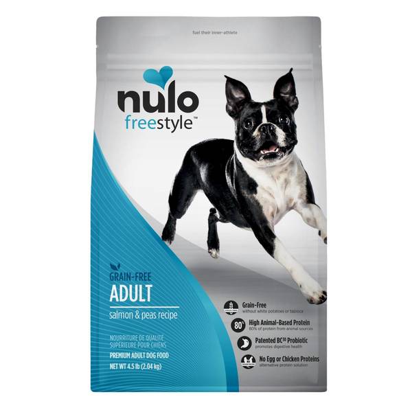 Nulo Freestyle Salmon & Peas Recipe Grain-Free Adult Dry Dog Food 4.5 lb