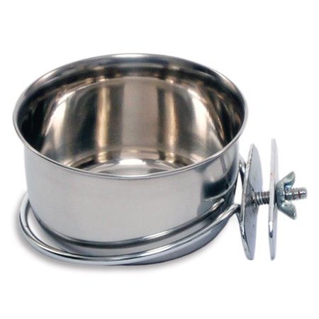 Pet Nautic CN-100 5 oz Steel Coop Cup with Bolt On Wire B...
