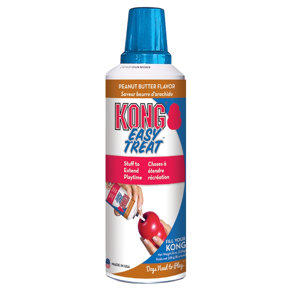 KONG Stuff'n Easy Treat - Peanut Butter Recipe - 8 oz Dog Treat Paste