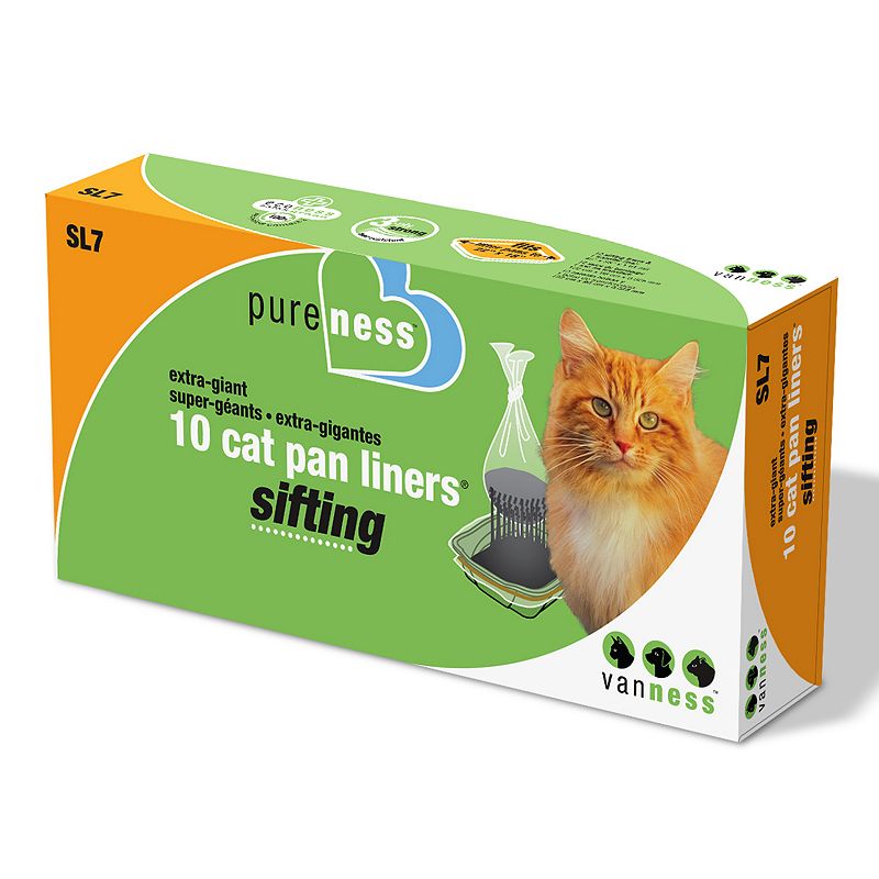 Van Ness Plastic Sifting Cat Pan Liners Extra Giant