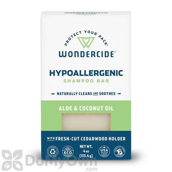 Wondercide Hypoallergenic Shampoo Bar - 4 oz - Dog & Cat - Natural Essential Oils