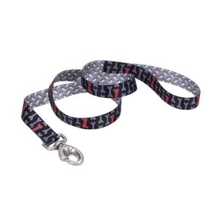 Coastal Sublime Two-Sided Leash, Bones & Metal Plate, 1 x...
