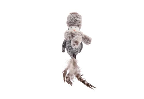 P.L.A.Y. Feline Frenzy Blissful Birdie Cat Toy - Organic Catnip & Recycled Materials