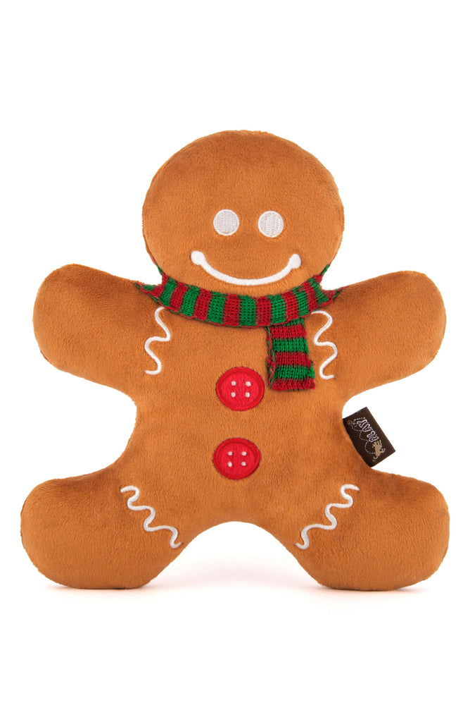 P.l.a.y. Holiday Classic Gingerbread Dog Toy