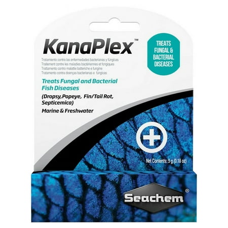 Seachem KanaPlex - Treats Fungal & Bacterial Fish Diseases - 5g