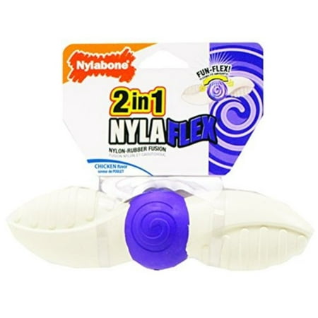 Nylabone Nylaflex Dog Chew Toy Multi-Colored