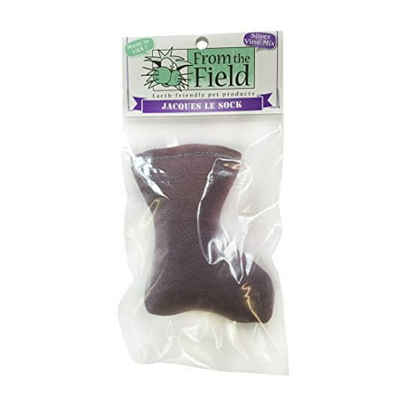 From The Field Jacques Le Sock - Cat Toy with Silver Vine & Catnip