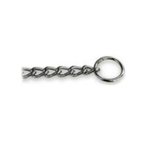 Coastal Titan Chain Training Dog Collar - 2.5mm x 20" - Chrome