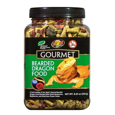 Zoo Med Gourmet Bearded Dragon Food 8.25 oz