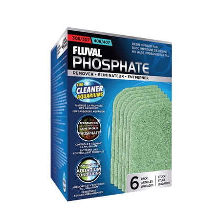 Fluval Phosphate Remover - 307/407 - 6 pk AHGA261