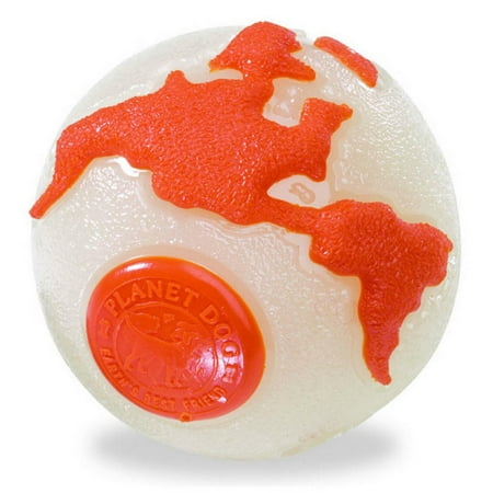 Planet Dog Orbee-Tuff Planet Ball Dog Toy  Glow in the Da...
