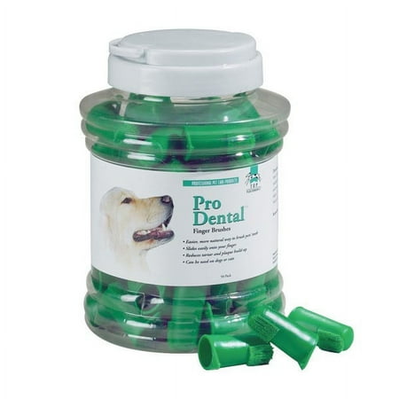 Top Performance ProDental Finger Brushes - 50 Count Pet Toothbrushes