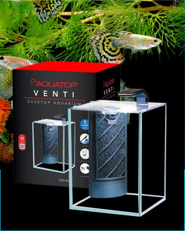 Aquatop Aquarium Submersible Glass Heater - 100 Watts - 10.5" Tall (Aquariums up to 25 Gallons)