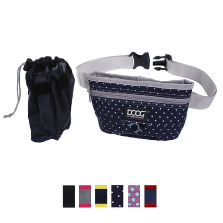 DOOG - Good Dog Drawstring Treat & Training Pouch with Fa...