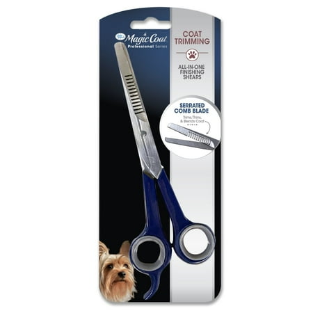 Four Paws Magic Coat 3-in-1 Dog Grooming Scissors - Straight, Thinning, & Blunt Tip Shears