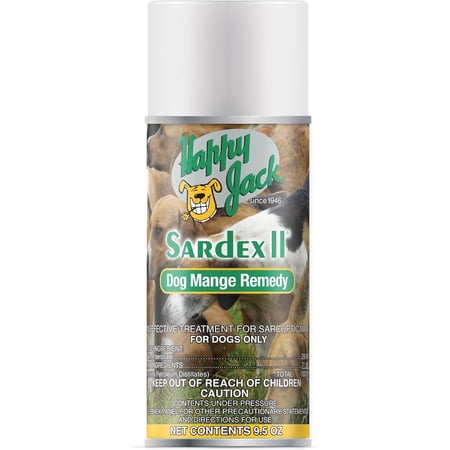 Happy Jack Sardex Mange Treatment Spray for Dogs  9.5 oz ...