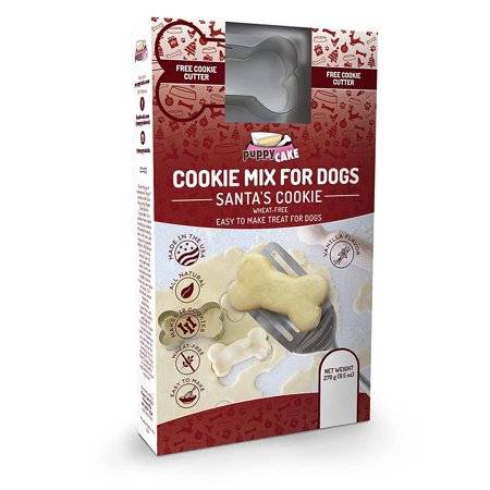 Puppy Cake PC 86637 Free 18 Holiday Cookie Mix with Cutte...