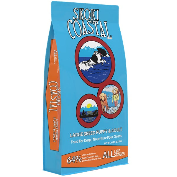 FirstMate Skoki Coastal Dog Food - Grain Friendly, All Life Stages - 6 lb Bag