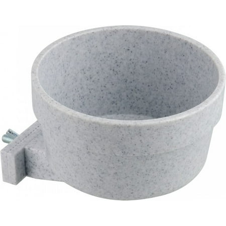 Lixit Quick Lock Cage Bowl for Dogs 20oz - Carrier Crock Food Water Bowl