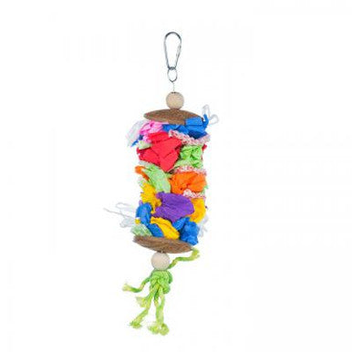 Prevue Pet Products Laundry Day Bird Toy - Preen & Pacify Playfuls - 62518