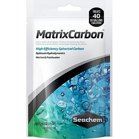 Seachem Matrix Carbon - Aquarium Filter Media - High Efficiency - 100 ml