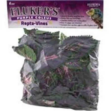 Fluker's Repta-Vines Purple Coleus 6ft - Terrarium Vine for Reptiles & Amphibians
