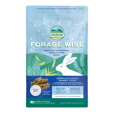 Oxbow Forage Wise Adult Rabbit Food - 4 lb