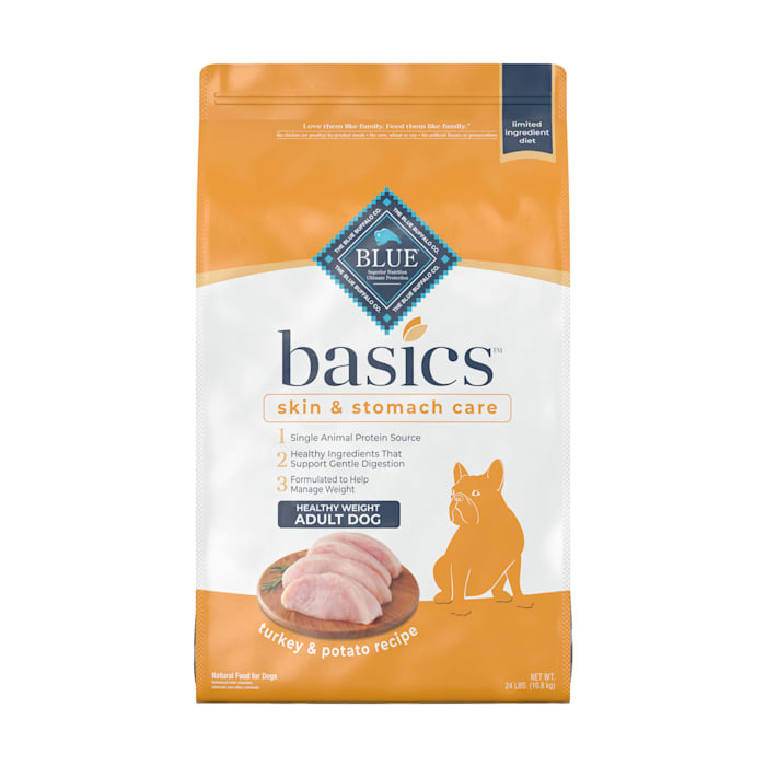 Blue Buffalo Basics Skin & Stomach Care Healthy Weight Tu...