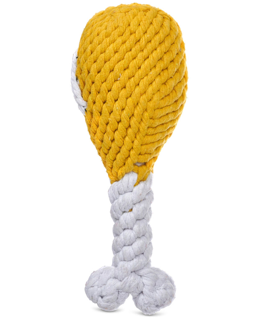 Jax&Bones Chkn Drumstick 10" Dog Toy