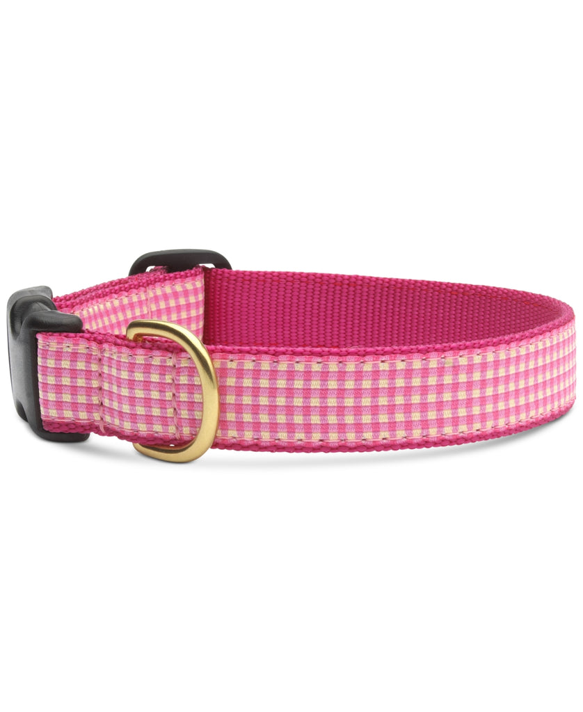 Up Country Gingham Pet Collar