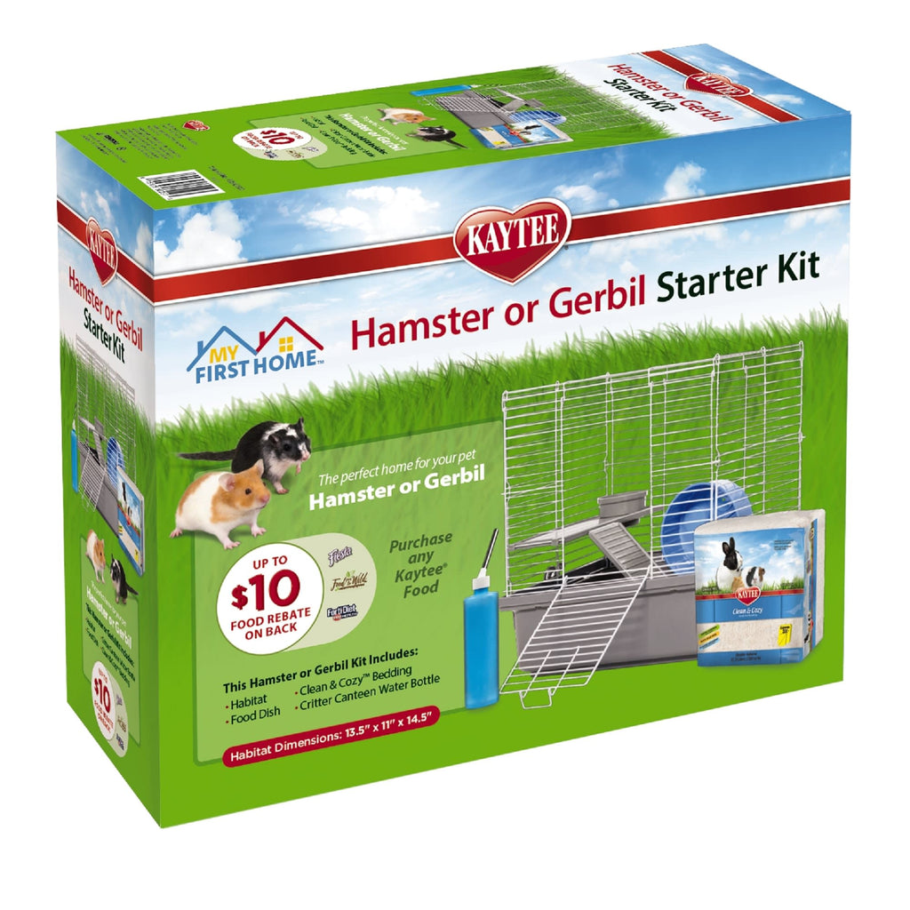 Kaytee My First Home Hamster or Gerbil Starter Kit Habita...