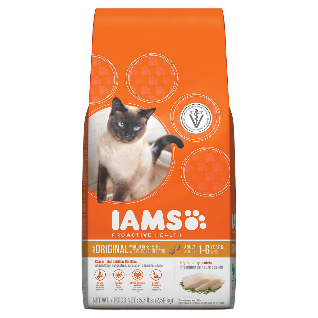 Iams ProActive Health Healthy Ocean Fish & Rice Dry Cat F...